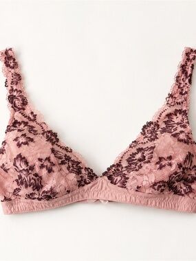 Cosabella Italy pink lace bralette S